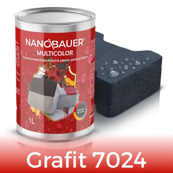 Impregnant colorant pentru pavaj și beton – NANOBAUER MULTICOLOR