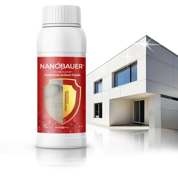 NANOBAUER® FACADE CLEANER - Detergent pentru fațade și pentru îngrijirea fațadelor