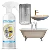 Detergent lichid eficient pentru curățarea băii, ceramicii și robinetelor BATHROOM CLEANER 750 ml