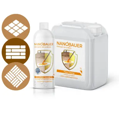 Detergent lichid NANOBAUER FLOOR CLEANER 750 ml...