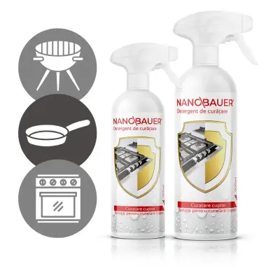 Detergent de curățare Nanobauer pentru îndepărtarea...