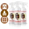 Soluție pentru NANOBAUER FIREPLACE FOAM 500ml curățarea geamurilor de șemineu, sobelor și ușilor de focar