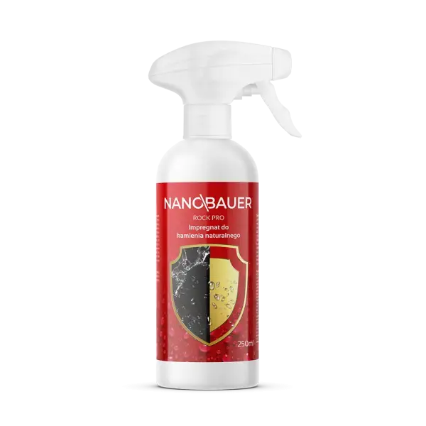 NANOBAUER® ROCK PRO - Impregnare hidro și oleofobă a pietrelor naturale lustruite și slab absorbante