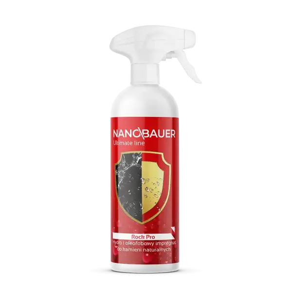 NANOBAUER® ROCK PRO - Impregnare hidro și oleofobă a pietrelor naturale lustruite și slab absorbante