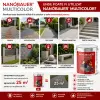 Impregnant colorant lichid NANOBAUER Multicolor – Pentru colorarea si protectia pavajelor, betonului, teraselor, bordurilor