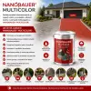 Impregnant colorant lichid NANOBAUER Multicolor – Pentru colorarea si protectia pavajelor, betonului, teraselor, bordurilor