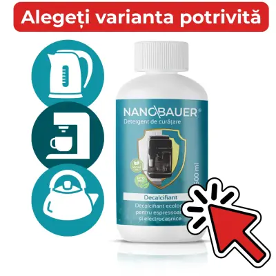 Soluție Profesională Nanobauer 500 ml – Decalcifiant...