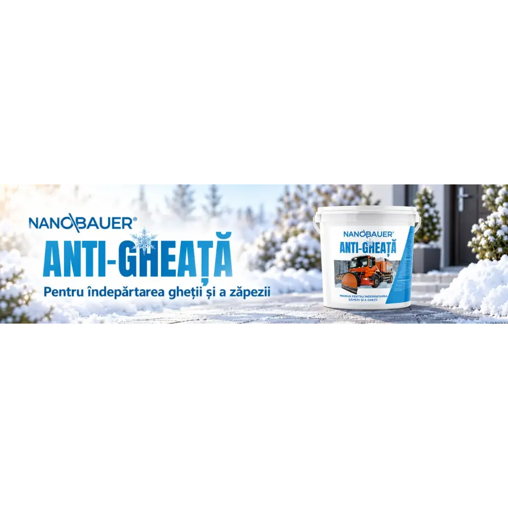 Soluție Profesională 4KG Anti-Gheață  - Îndepărtare Rapidă Gheață și Polei - Fără Găuri/Deteriorare Suprafețe