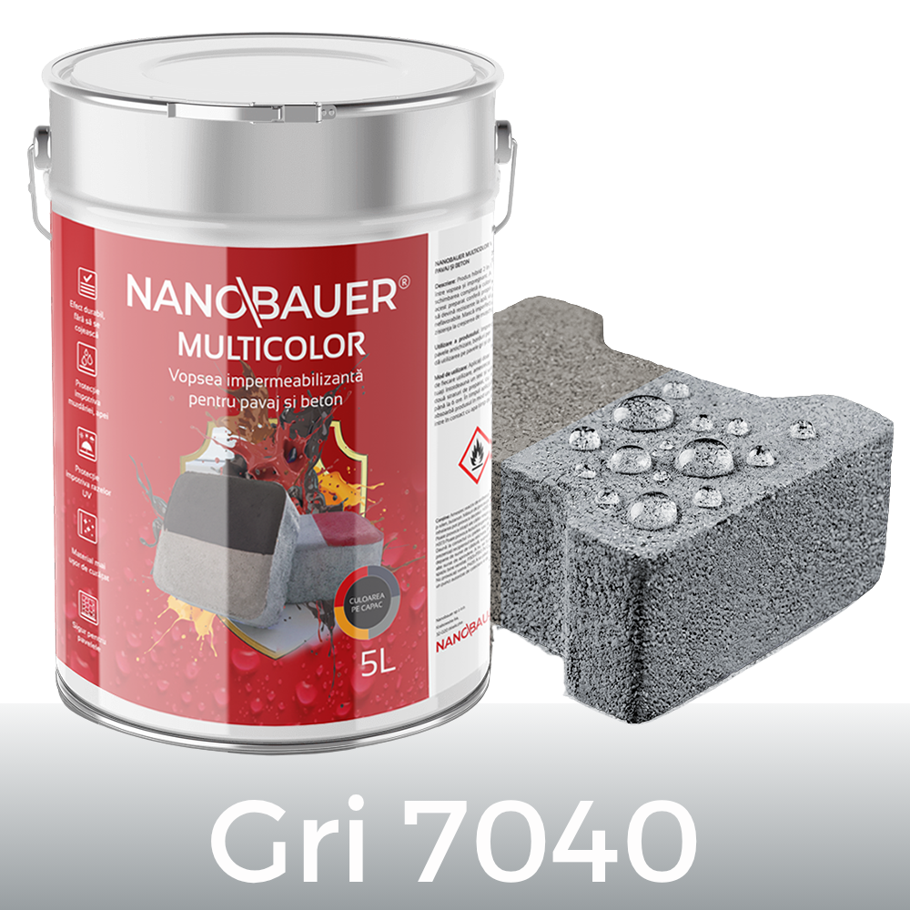 NANOBAUER MULTICOLOR Gri